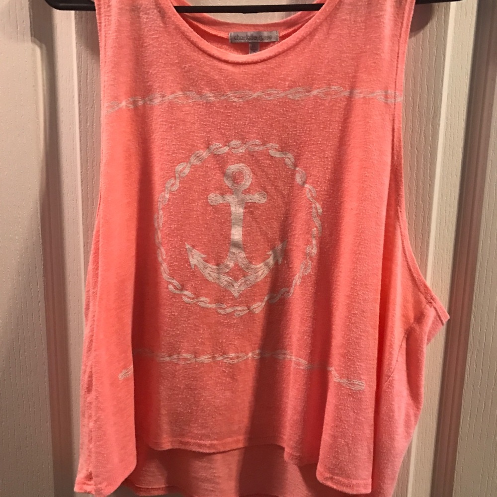 Pink tank top!