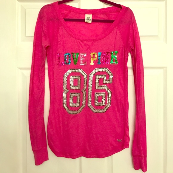 Victoria's Secret Tops - Victoria's Secret PINK long sleeve tee