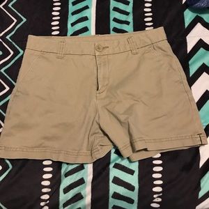 Khaki shorts