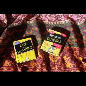 Sex/romance for dummies books.