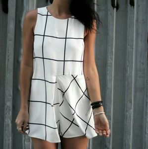 Grid Romper