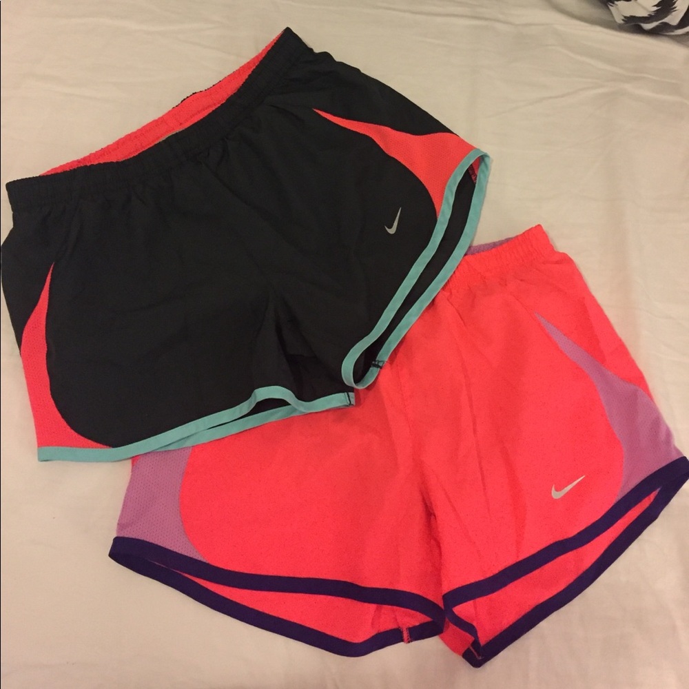 Two! Nike running shorts