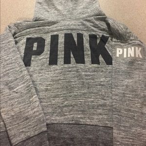 Pink high neck sweater