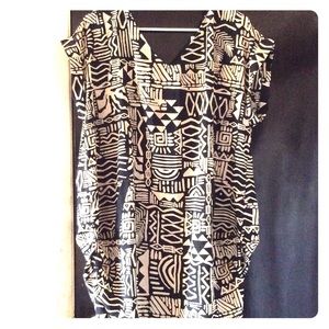 Tribal print tunic