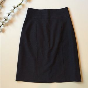 H&M Navy Pencil Skirt