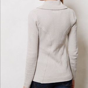 Anthro Chevron Blazer