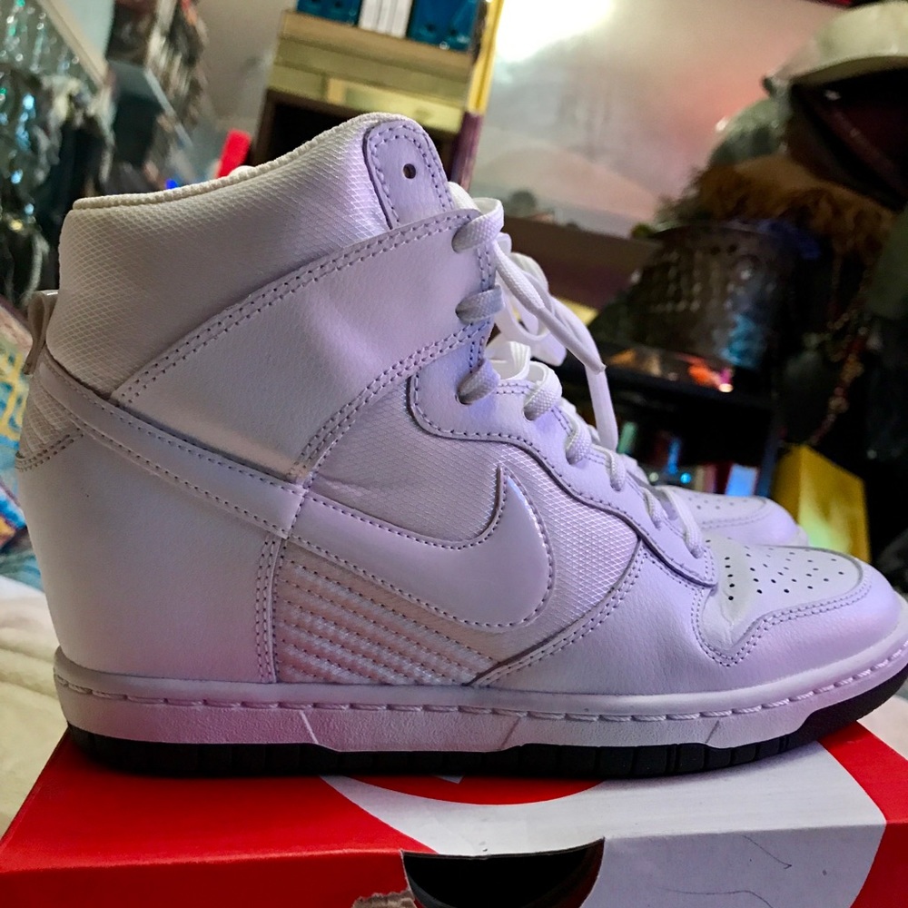 Nike White Dunks