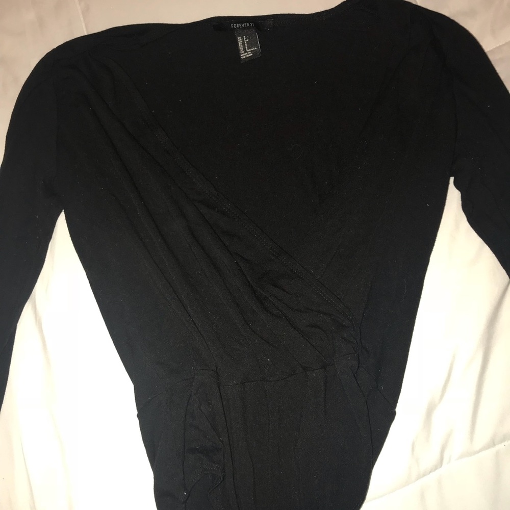 Deep V body suit