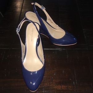 Ann Taylor Sling-Back Wedge