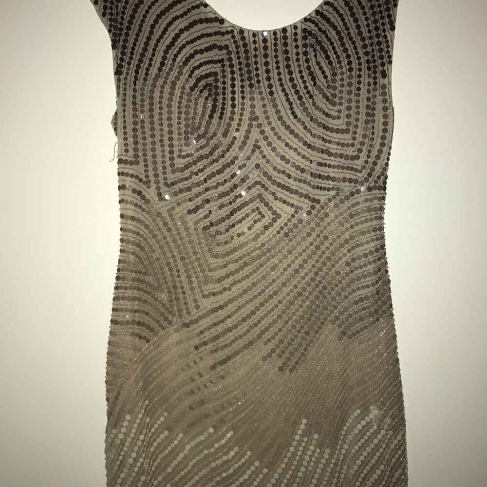 Alice and Olivia short sequined dress