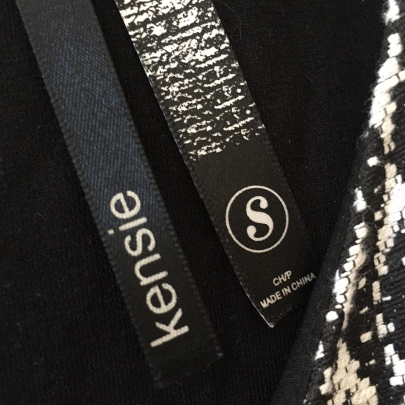 Kensie Soft Brocade Textured Fit & Flare Dress - S - Picture 5 of 5