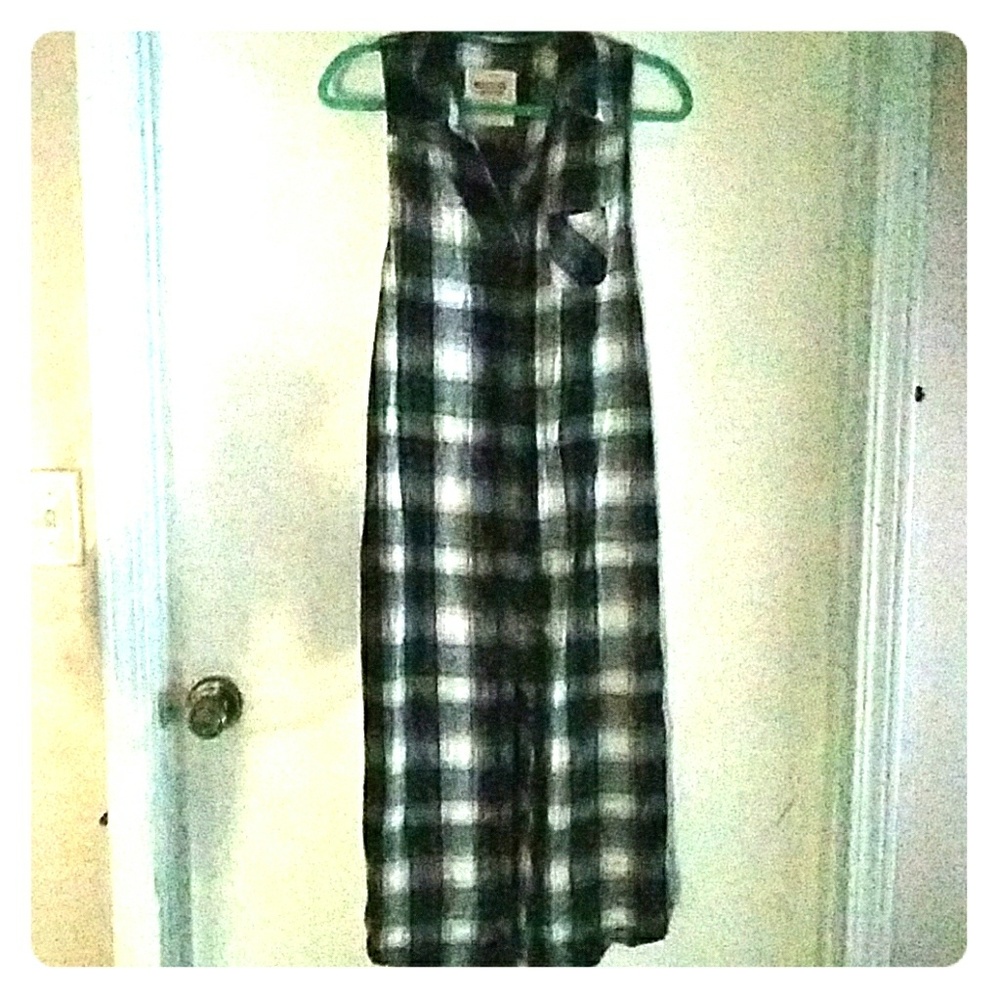 Flannel dress