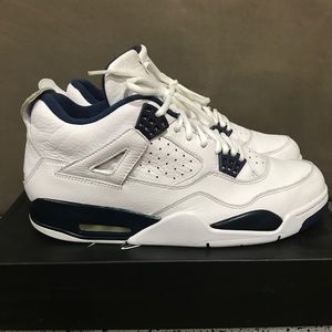 Air Jordan Retro 4. White Legend Blue size 11