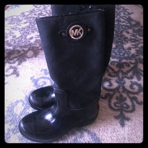 Little girls size 13 MICHAEL KORS rainboots!