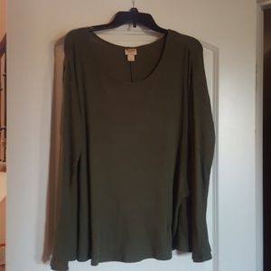 Fall green swing like thermal top