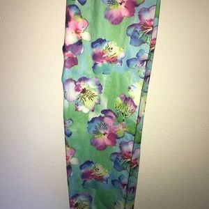 Floral Cropped Leggings