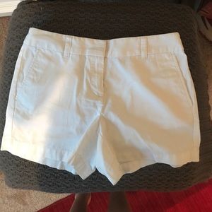 Loft white shorts