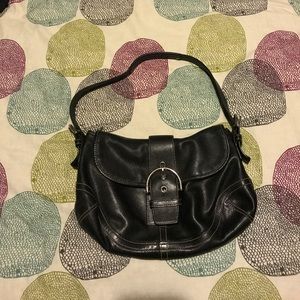 Black Authentic Coach Shoulder Bag