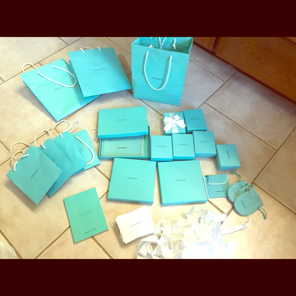 Tiffany & Co original boxes