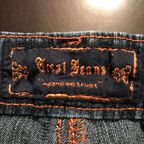 Size 17/18 TRUST JEANS - faded out with gathering - Picture 2 of 8