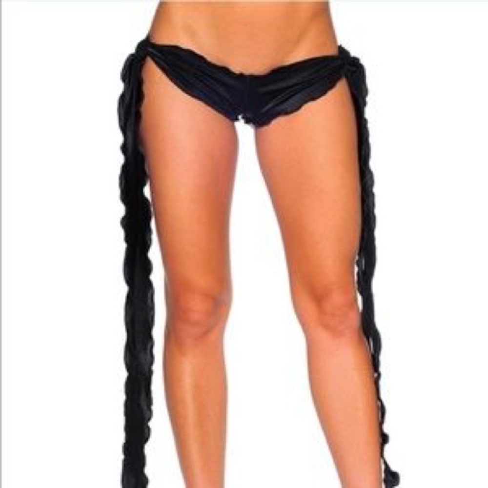 Side Tie Rave Bikini Bottoms