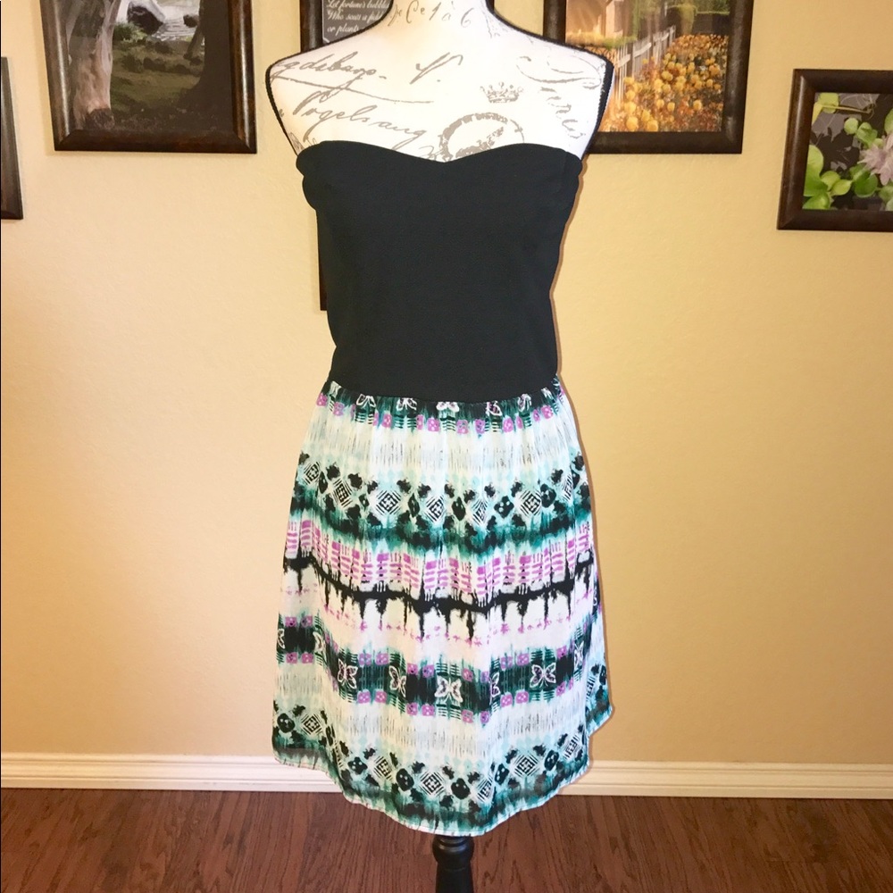 Plus Size Tube Top Dress