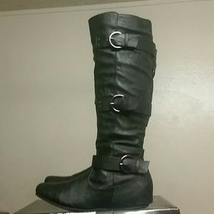 Cute knee high boots