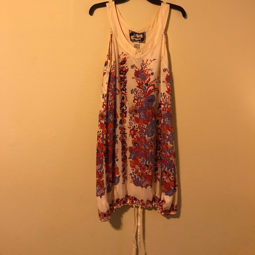 Sexy silk dress