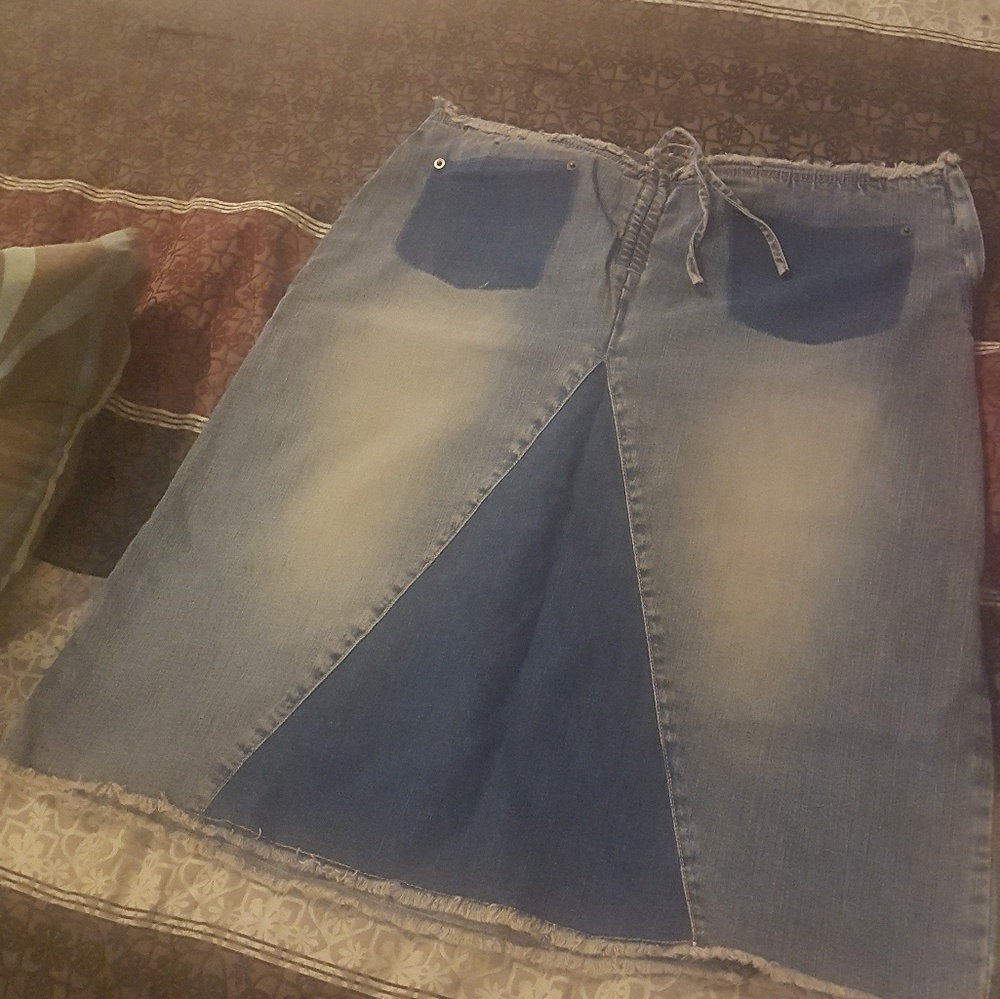 Jean skirt
