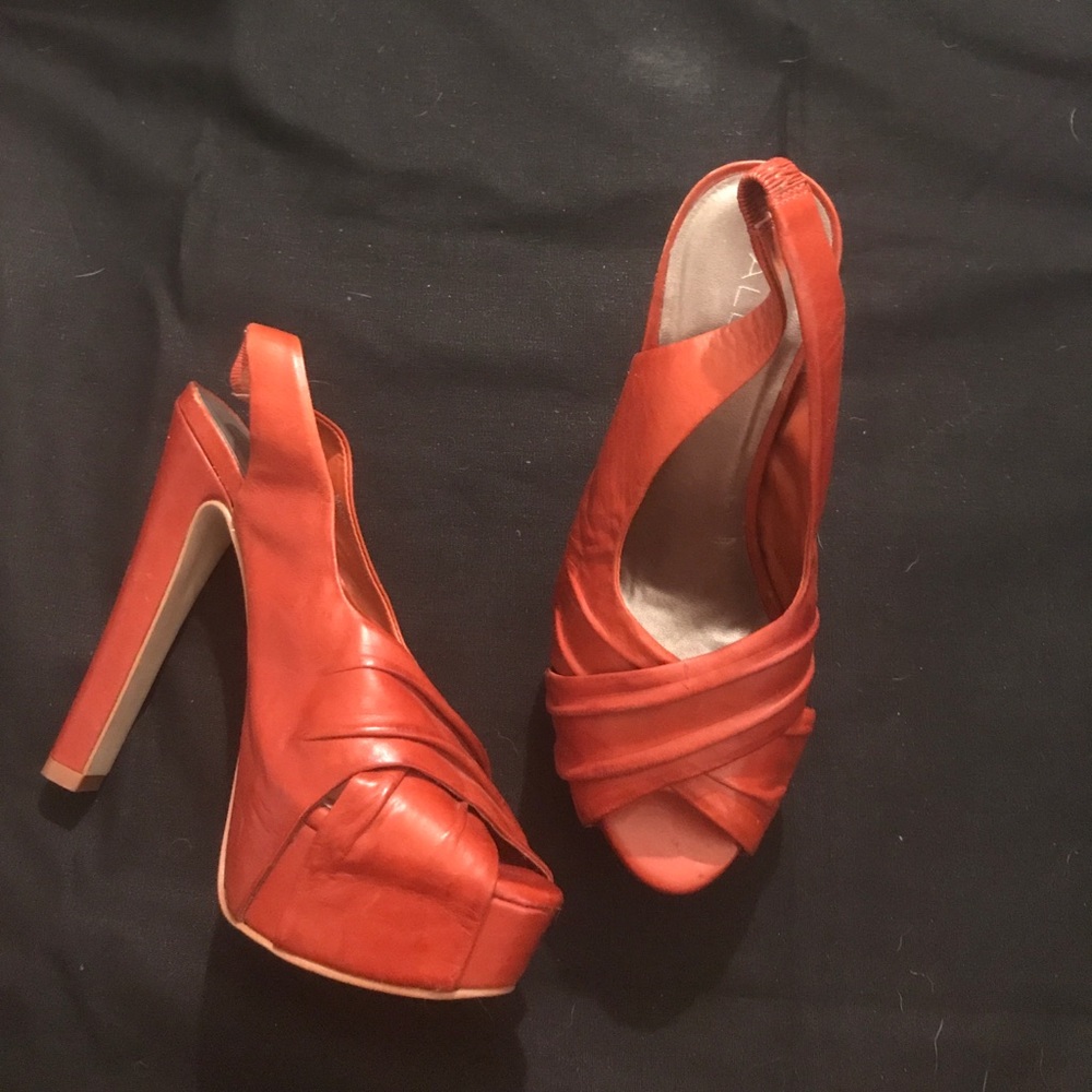 Aldo Burnt Orange Sandals