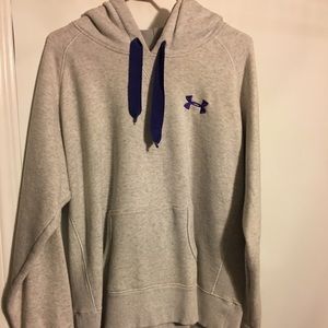 XL Heather White/grey sweatshirt