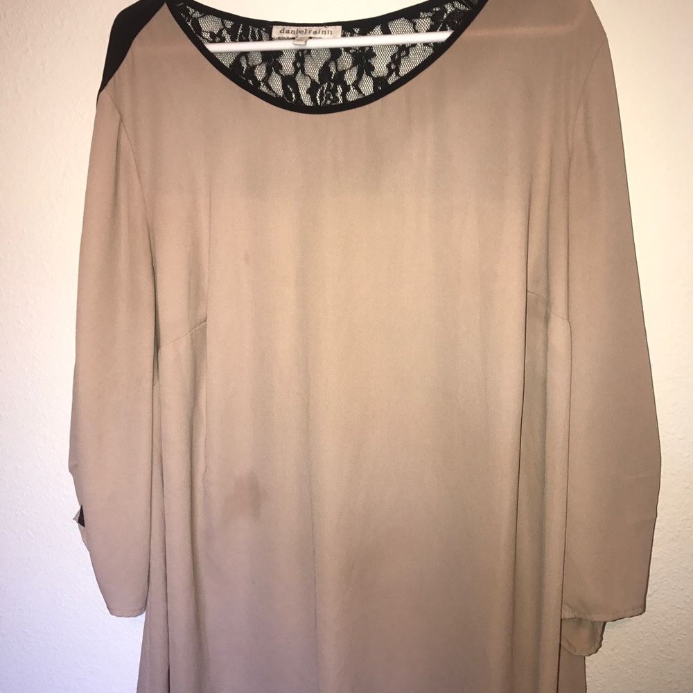 Long sleeve tunic - Laced Back