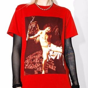 Dolls Kill Angel Tee by Flamingo Squadron