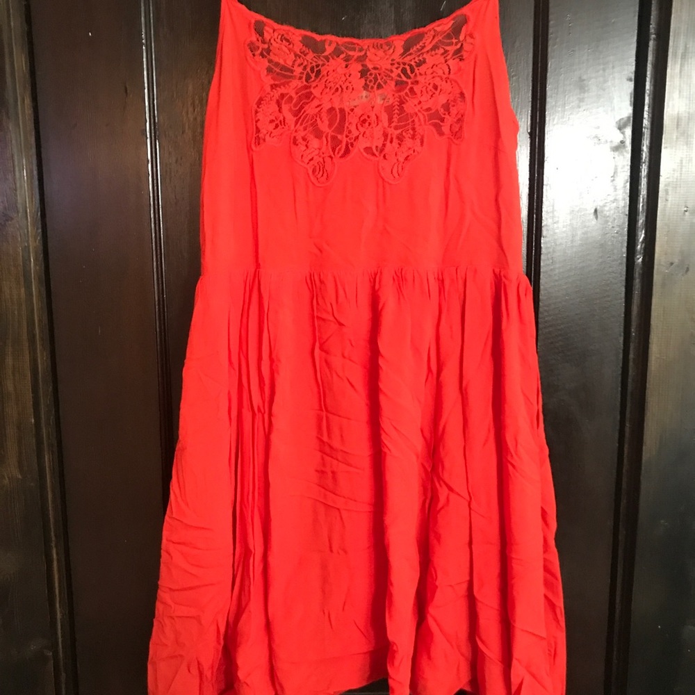 Orange boutique dress NWT new with tags