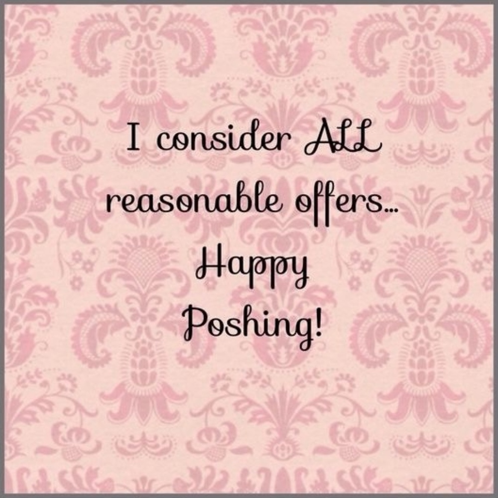 I consider all reasonable offers :)