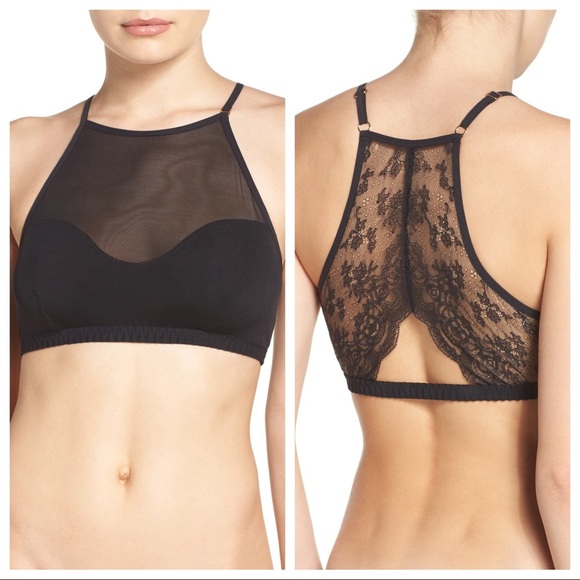 Hanky Panky Other - NWT Hanky Panky Natalia High Neck Bralette
