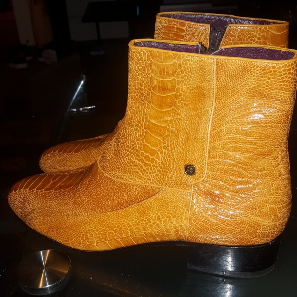 Unique, expensive men's shoes.