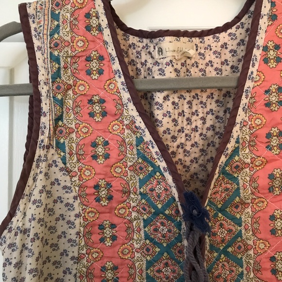 anthropologie quilted hippie tunic - Picture 2 of 6