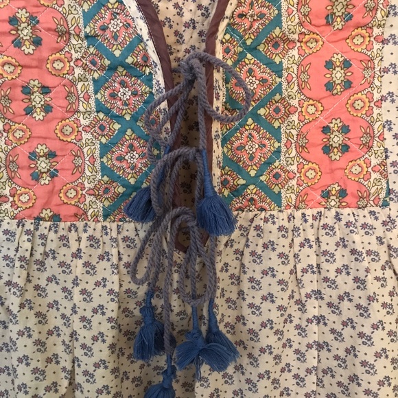 anthropologie quilted hippie tunic - Picture 3 of 6