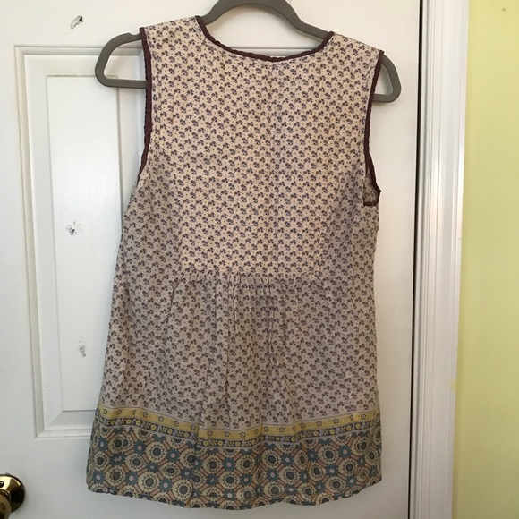 anthropologie quilted hippie tunic - Picture 5 of 6