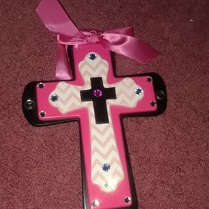 Cross room decor girls