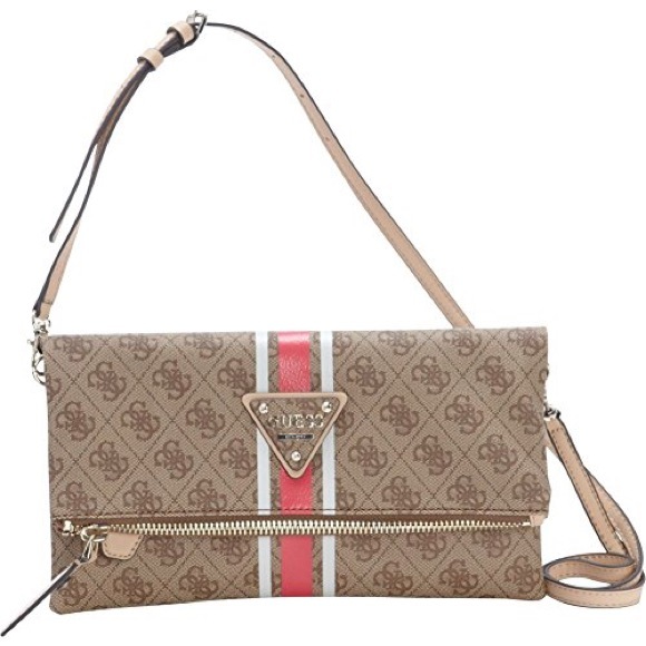 guess tan crossbody bag