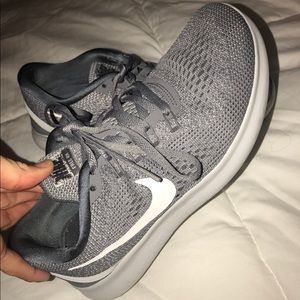 Size 7 Nike Free Running Shoes