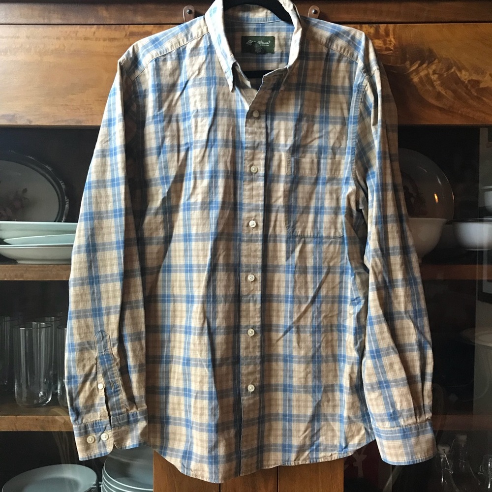 Eddie Bauer Button Down Shirt Large Men’s - Picture 1 of 7