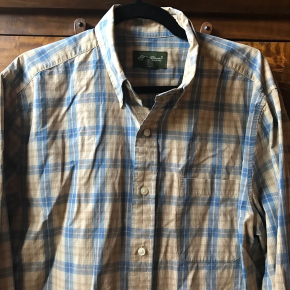 Eddie Bauer Button Down Shirt Large Men’s - Picture 2 of 7