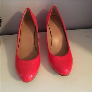 Reposh! Gorgeous coral wedges by Jcrew size 10