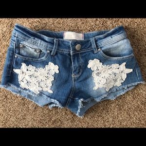 Jean shorts