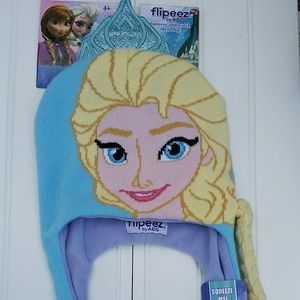 Elsa flipeez beanie hat
