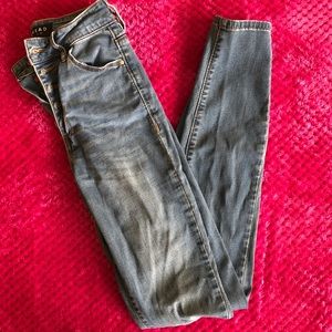 Super high rise bullhead jeans