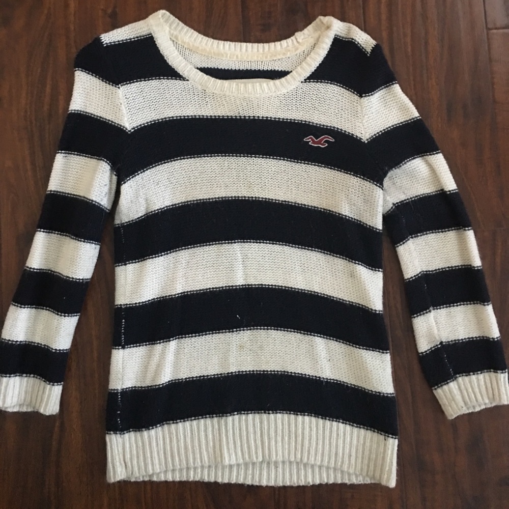 hollister stripped knit!